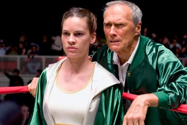 Hilary Swank uma das ganhadoras do Oscar em Menina De Ouro