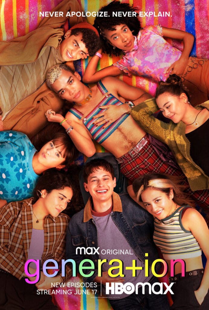 Cartaz de divulgação de 'Generation', série original HBO Max.