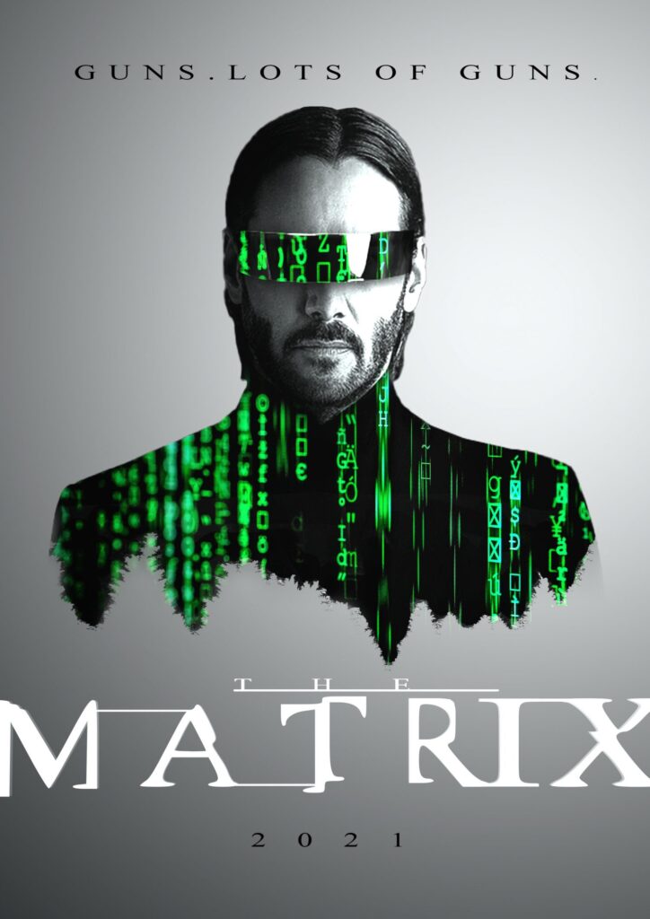 Cartaz de Matrix Ressurrections.