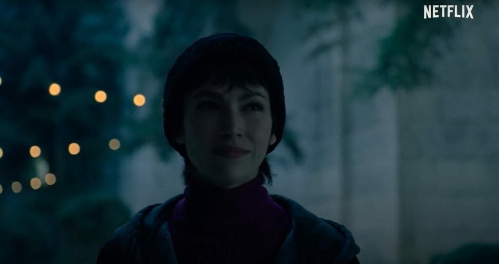 Cena misteriosa de La Casa de Papel.