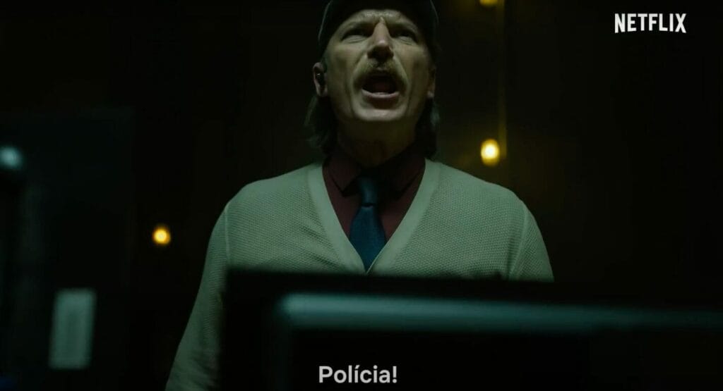 Marselha em cena demonstrando que ele assumiu o controle.