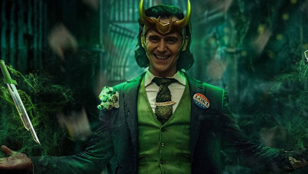 Tom Hiddleston como Loki.